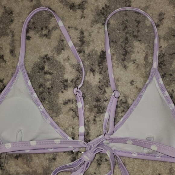 Lilac Polka Dot Bikini 👙 NWT sz8 - Picture 5 of 8